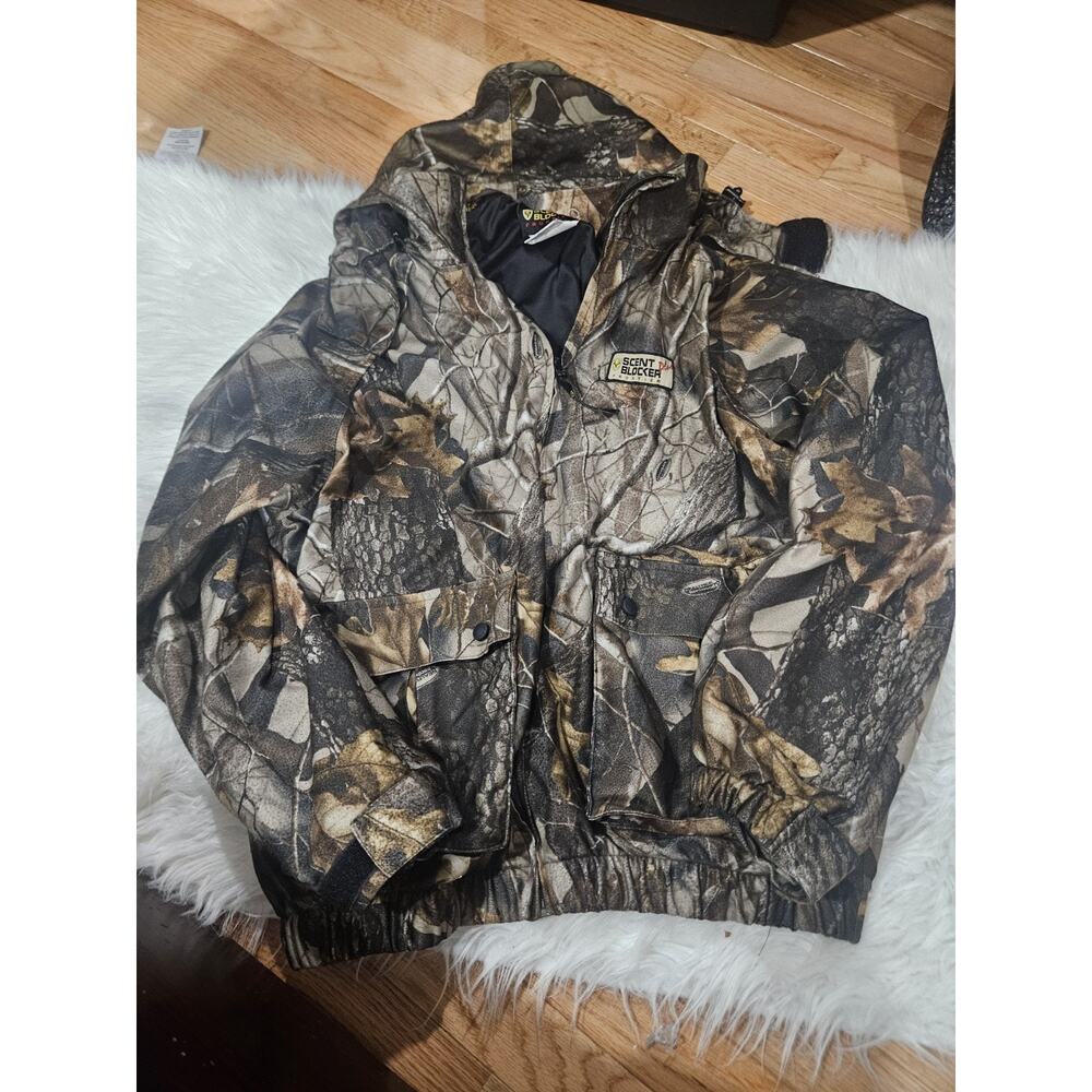 scent blocker camo Jacket Size L